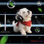 Acrylic Car Vent Clip Aromatherapy Air Freshener Holder 2D Decorative Air Conditioning Vents Accessory for Vehicle Interior