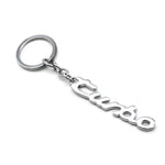 TURBO Keychain Car Key Ring Metal Keychain detail view