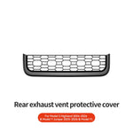 Tesla Model 3 & Model Y Rear Center Console Air Vent Dust Cover | Interior Protection alternate view