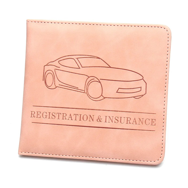 Car Registration and Insurance Card Holder Glove Box Organizer additional angle