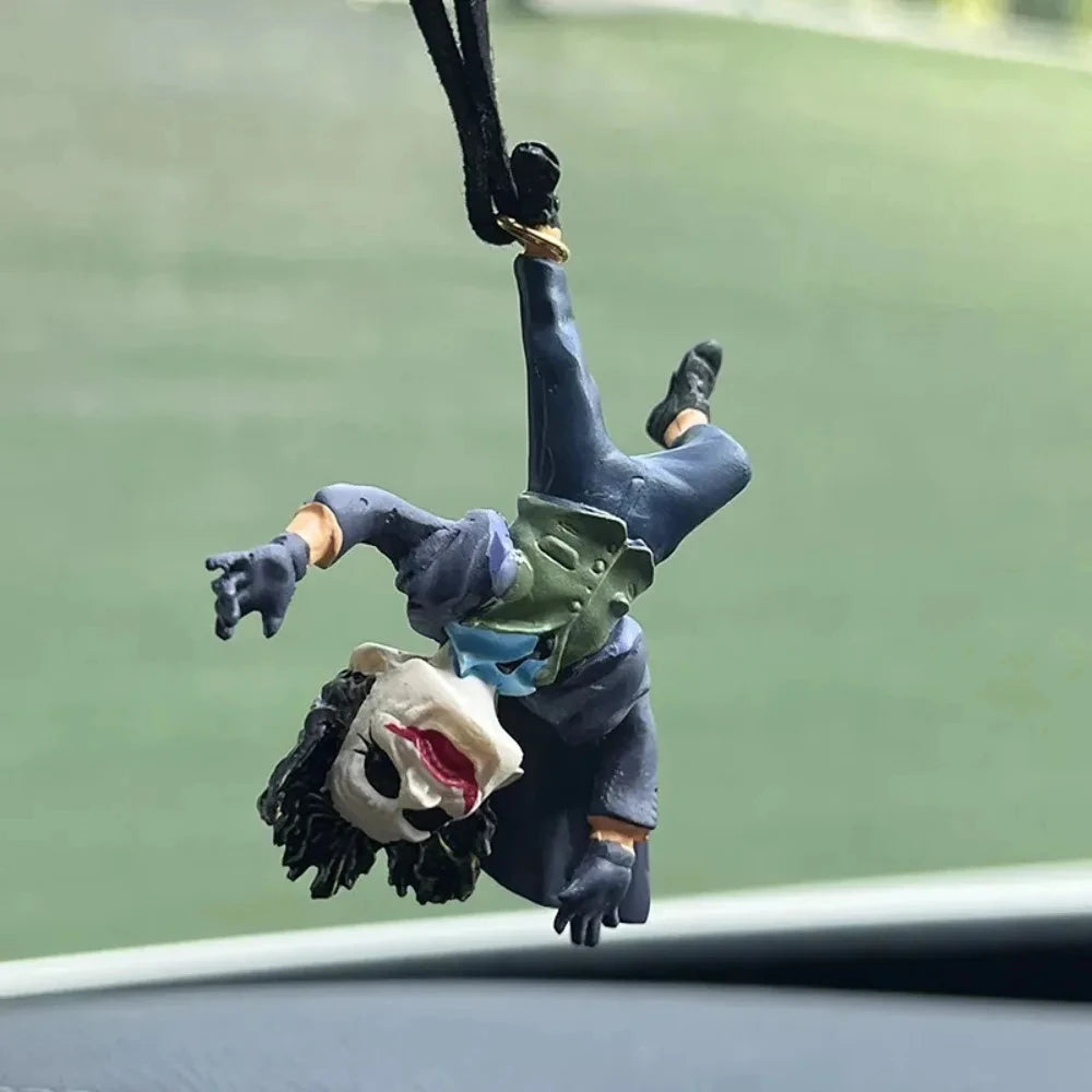 Cowhide Cartoon Rearview Mirror Pendant Joker