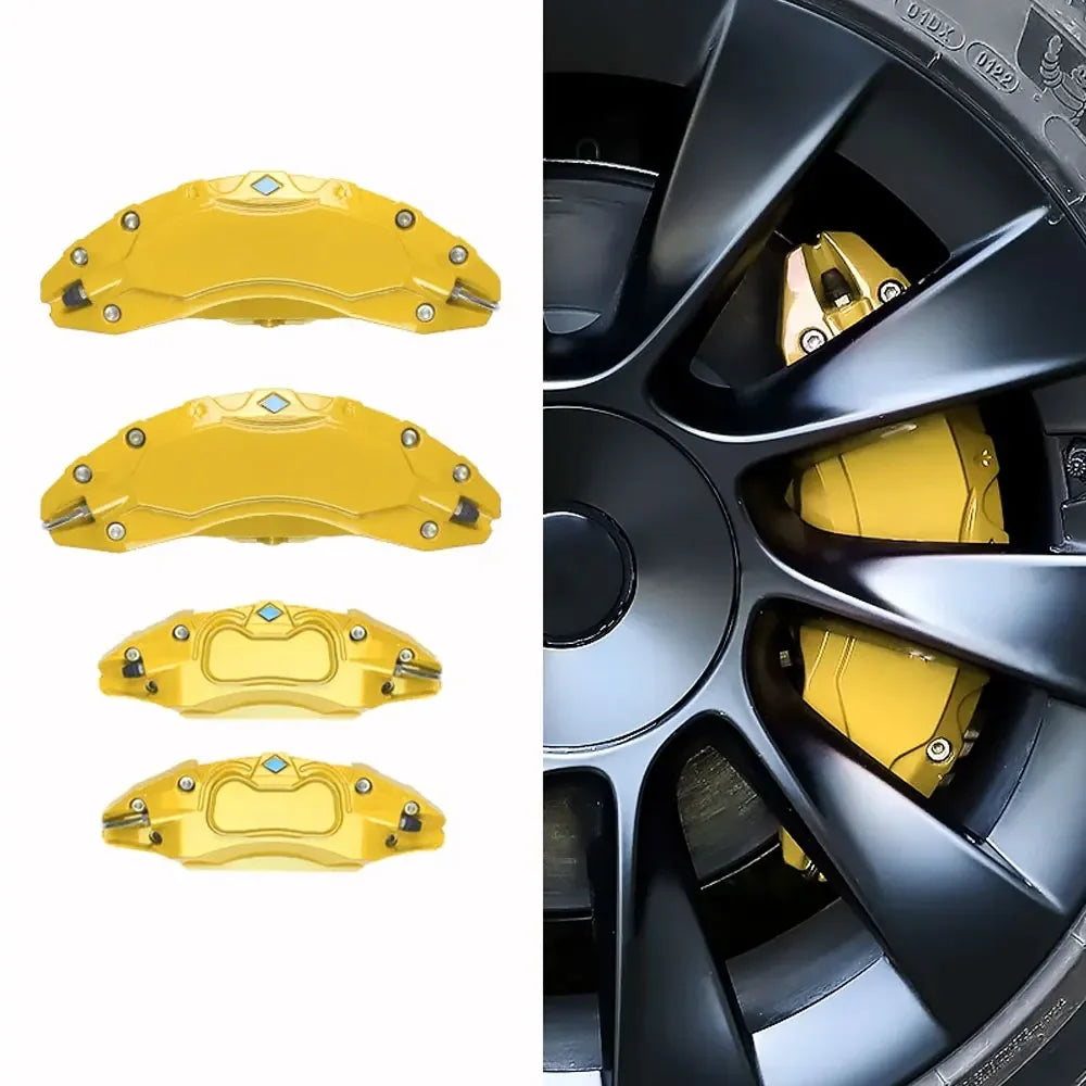 4Pc Brake Caliper Cover for Tesla Model 3 Y | Aluminum Alloy Car Modification Accesso alternate view