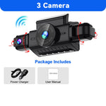 4CH WiFi Dash Cam Front FHD 1080P | 360° Car DVR with Parking Mode alternate view