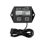 Digital Engine Tachometer and Hour Meter | LCD Display for Motorcycle, Marine, Chains lifestyle view