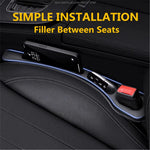 Car Seat Gap Filler Console Organizer 2PCS