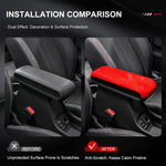 Car Center Console Stowing Tidying Armrest Box Panel Trim Cover For MINI COOPER S F additional angle