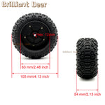 Remote Control Car Tires 12mm Hex for Traxxas MINI MAXX 1/10 additional angle