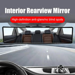 Wide Angle Convex Rear View Mirror Anti Glare Panoramic alternate view