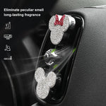 Diamond Car Air Outlet Aromatherapy Clip for Mini Cooper Air Vent Freshener Clip Scent Aroma Auto Interior Accessories