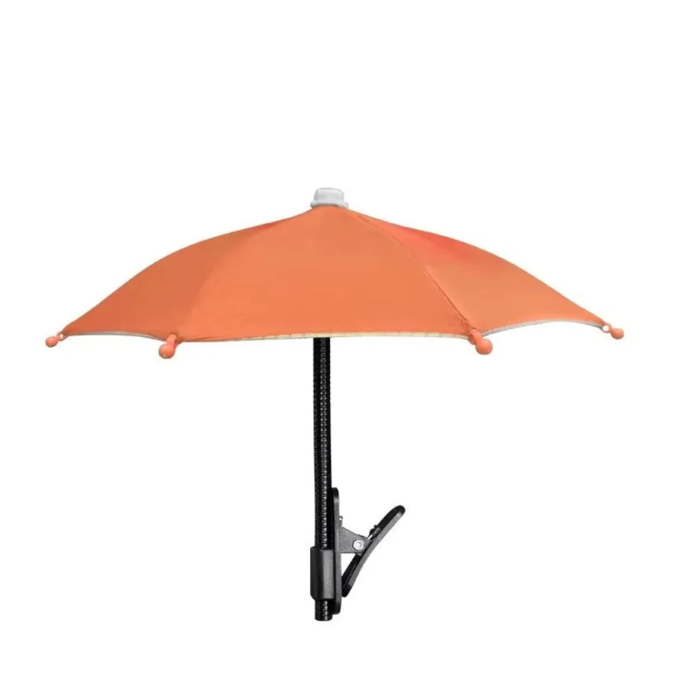 Car Phone Holder With Sunshade and Metal Hose additional angle