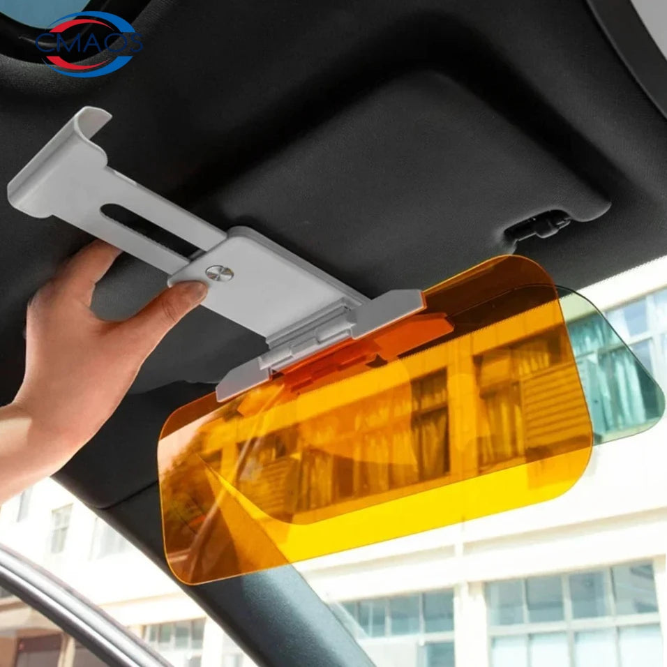 HD Anti Glare Car Sun Visor UV Foldable Driving Mirror for New Cars