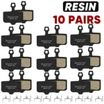 BUCKLOS Resin Disc Brake Pads for SRAM AVID | Wear-Resistant Hydraulic MTB Brake Pads close-up view