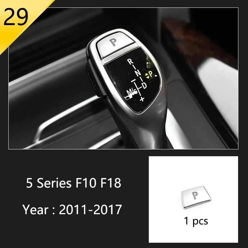 Car Interior Front Reading Lampshade, Lamp Decoration Frame For BMW 5 Series F10 F11 F18 detail view
