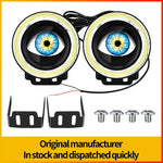Devil's Eye LED Car Dynamic HeadLamps Angel Eyes lamp Waterproof Headlight 82 Modes Devi detail view