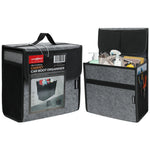 Car Trunk Organizer Felt Boot Organizer Storage Bag | Universal Collapsible Cargo Box alternate view