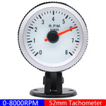 Car 52mm 6-in-1 Gauge Set | Turbo Boost Oil Pressure Water Temp Tachometer Voltmeter alternate view