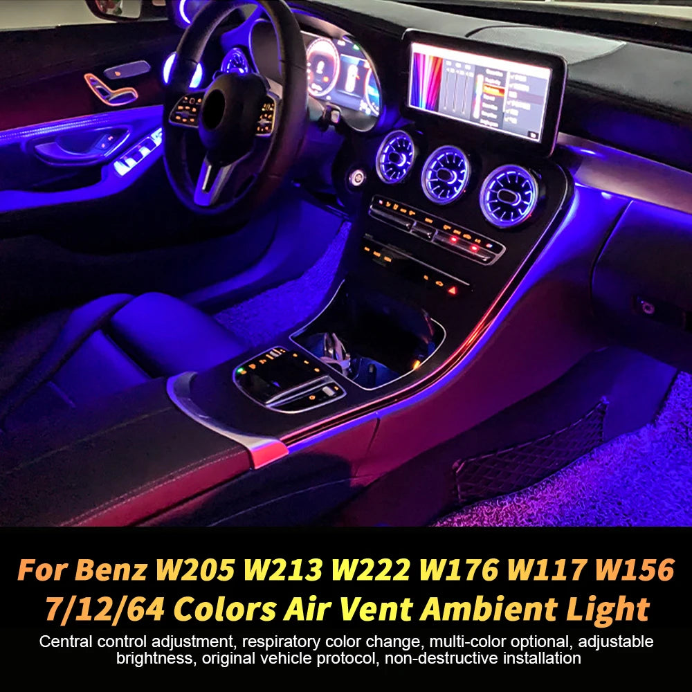 For Mercedes Benz W205 C-Class GLC X253 W213 E-Class W222 S-Class W117/W156/W176 CLA alternate view