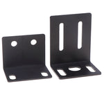 1 set ear Mounting jointing with screw cap Metal 1U 19" Rack Mount for frame box High Qulaity Wireless System Receiver Host