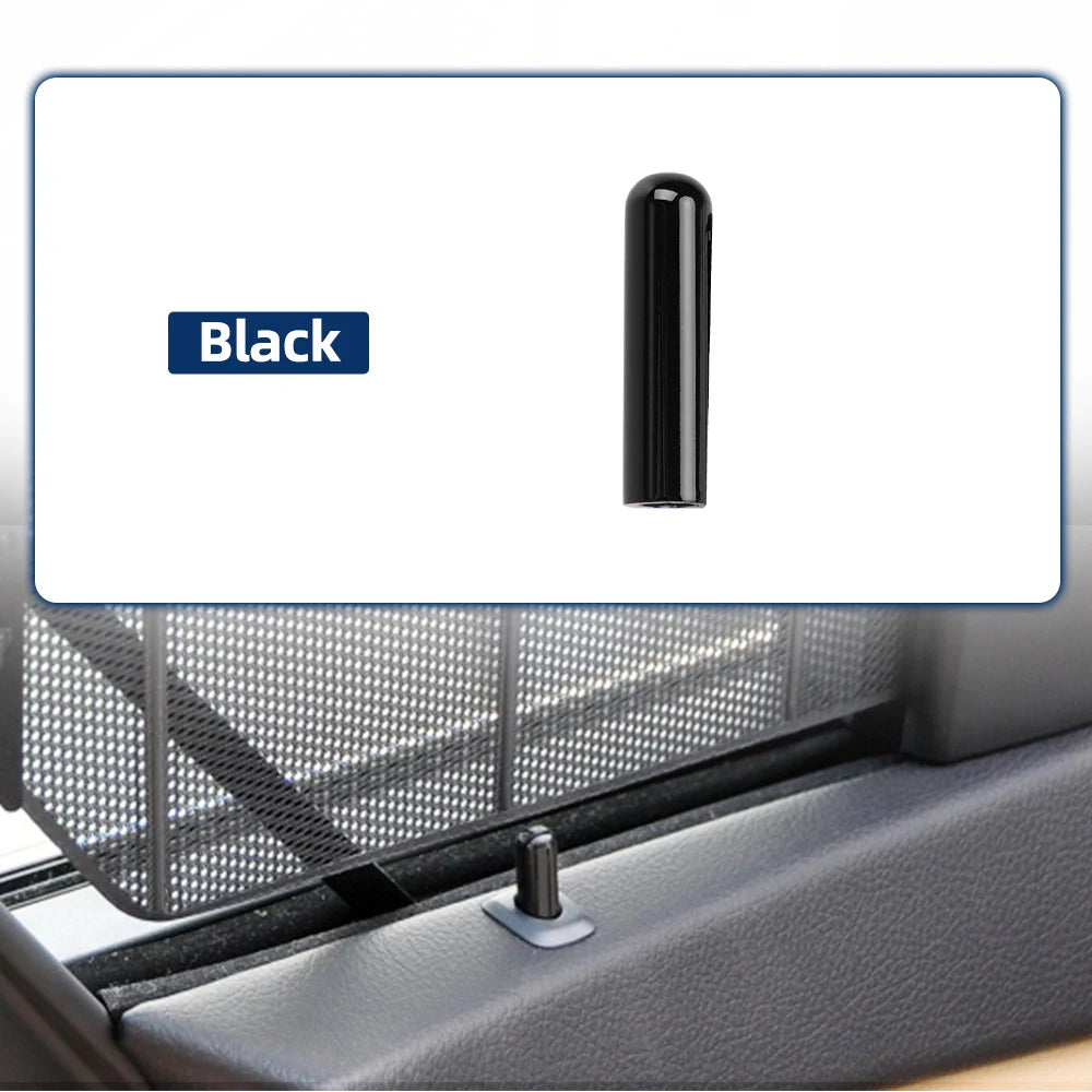 Car Interior ABS Door Latch Pin Security Door Lock Screw Knob Cap Cover For BMW 5 Ser alternate view