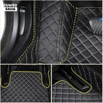 CUWEUSANG Custom Car Floor Mats For Cadillac Escalade Auto Carpets Foot Coche Accessorie