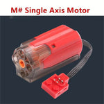 Motor Car Remote Control Battery Box Switch with LED Light Building Blocks lifestyle view
