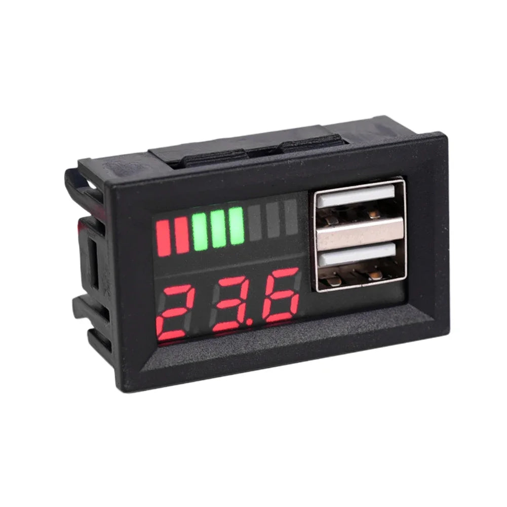 Digital Voltmeter DC0-100V 10A 50A 100A Voltmeter Ammeter Voltage Current Meter LED Display Electromobile Motorcycle Car