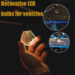 Retro Small Bulb LED Car Hanging Ornament | Interior Ambient Lighting
