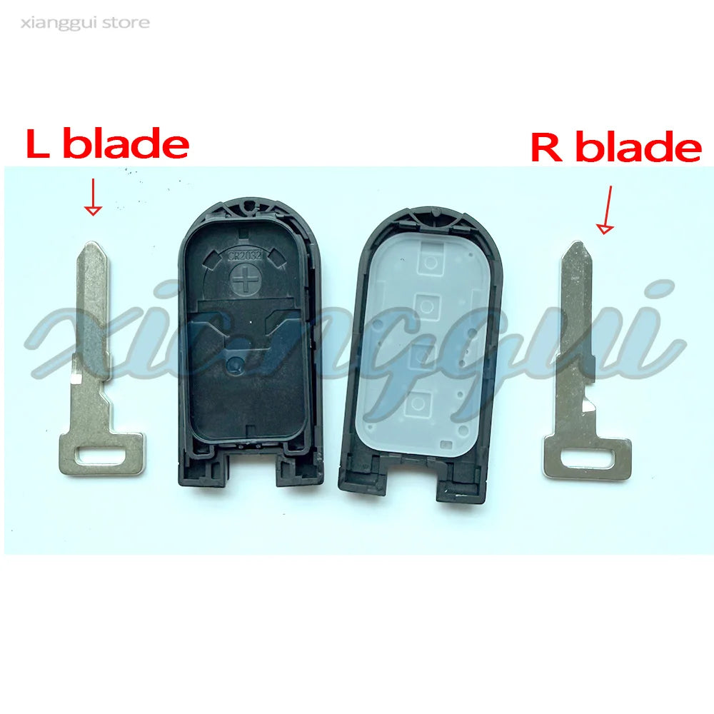 2 3 4 Buttons Car Key Housing Key Case Shell for Toyota Daihatsu Terios LA600S Passo Tan detail view