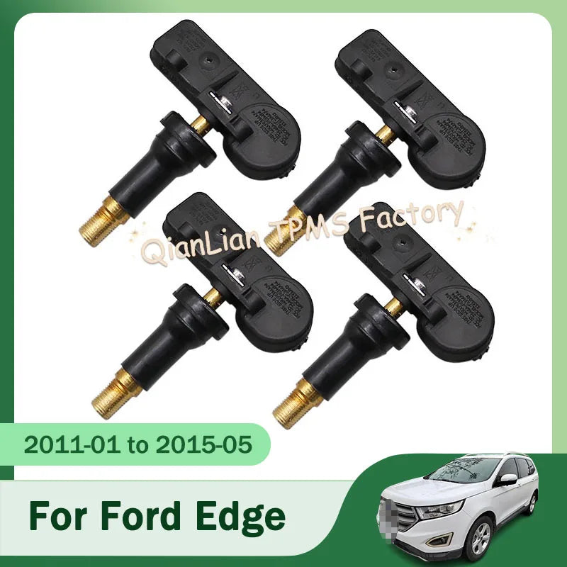 4pcs DE8T-1A180-AA TPMS Tire Sensor 315MHz | Direct Replacement for Ford Edge 2011-2015