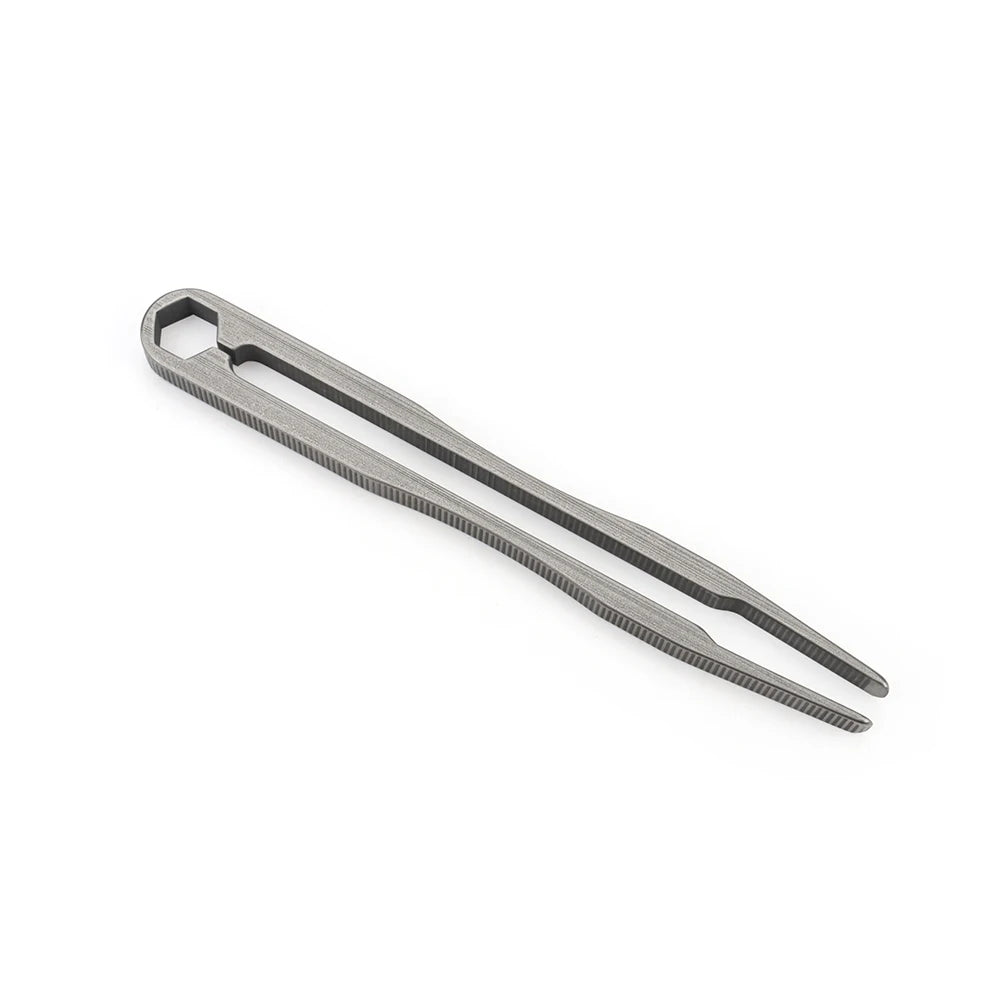 S/M Tweezer Titanium Alloy Clip Portable Nipper EDC Outdoor Tool detail view