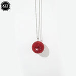 Car Crystal Ball Pendant Car Rearview Mirror Pendant Bling Bling Rhinestone Ball Car Interiot Decoration Car Accessories