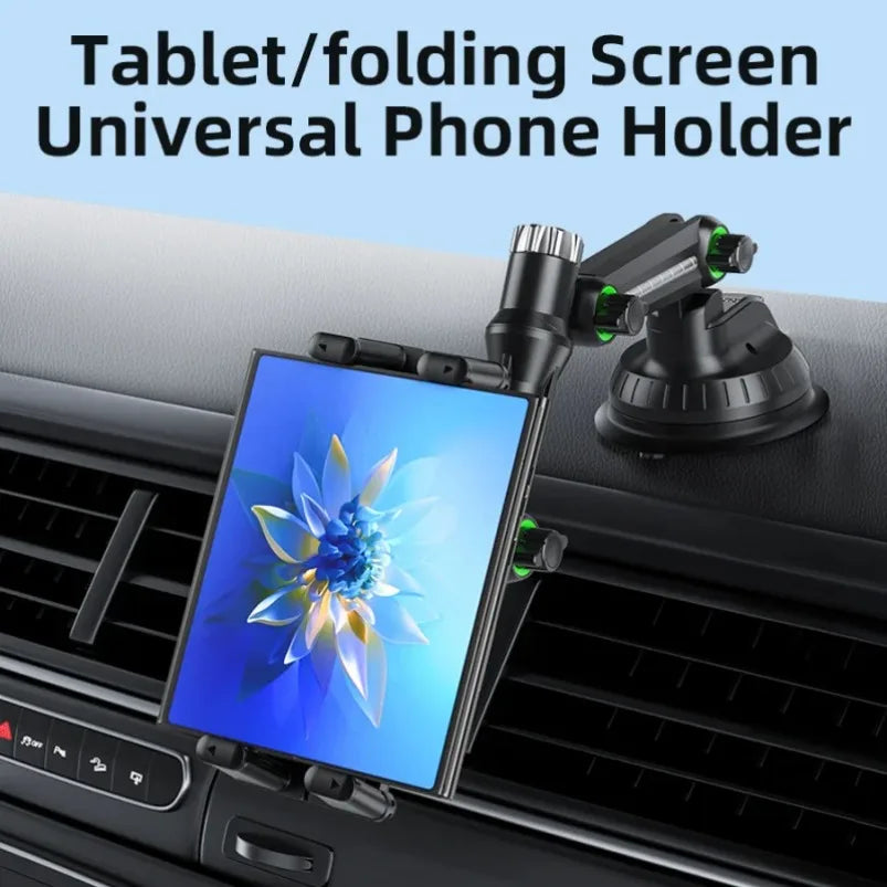 Universal Car Tablet Holder Suction Cup Stand | Dashboard Mount for iPhone Samsung iP alternate view