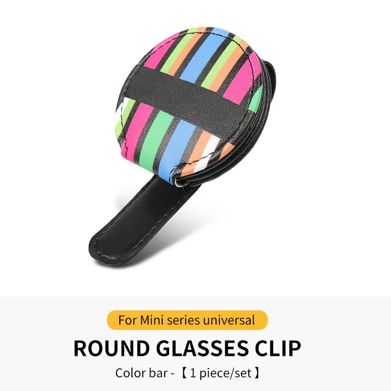 Car Glasses Case Sunglasses Holder For Mini Cooper F54 F55 F56 F60 R55 R56 R60 U25 F65 J01 Universal Storage Portable Clip