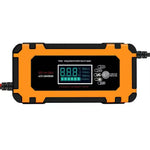 Charger Car and Motorcycle Battery Charging Unit Lead-Acid Battery Repair LCD Display alternate view