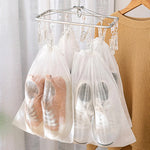 10pcs Shoes Storage Bag Closet Organizer Non-woven Travel Portable Bag Waterproof Poc alternate view