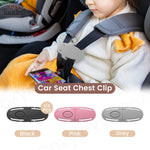 Baby Car Seat Chest Clip, Child Safety Harness Strap Anti-Slip Chest Buckle, Prevent Kids from Slipp