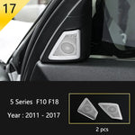 Car Interior Front Reading Lampshade, Lamp Decoration Frame For BMW 5 Series F10 F11 alternate view