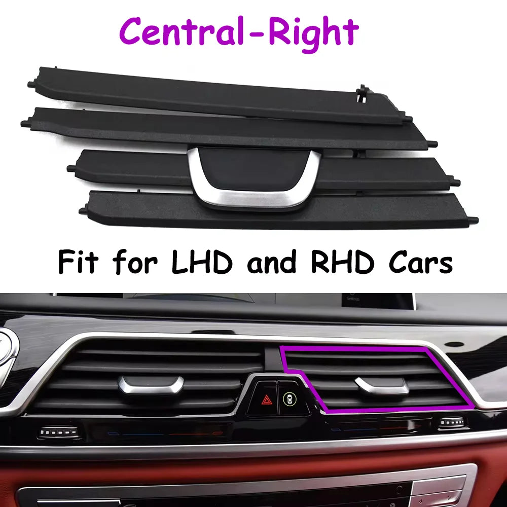 G11 G12 Car Front Middle Left Right Air Vent Outlet Grille AC Slide Clip Repair Kit For BMW 7 Series 730Li 740Li 750Li M760Li