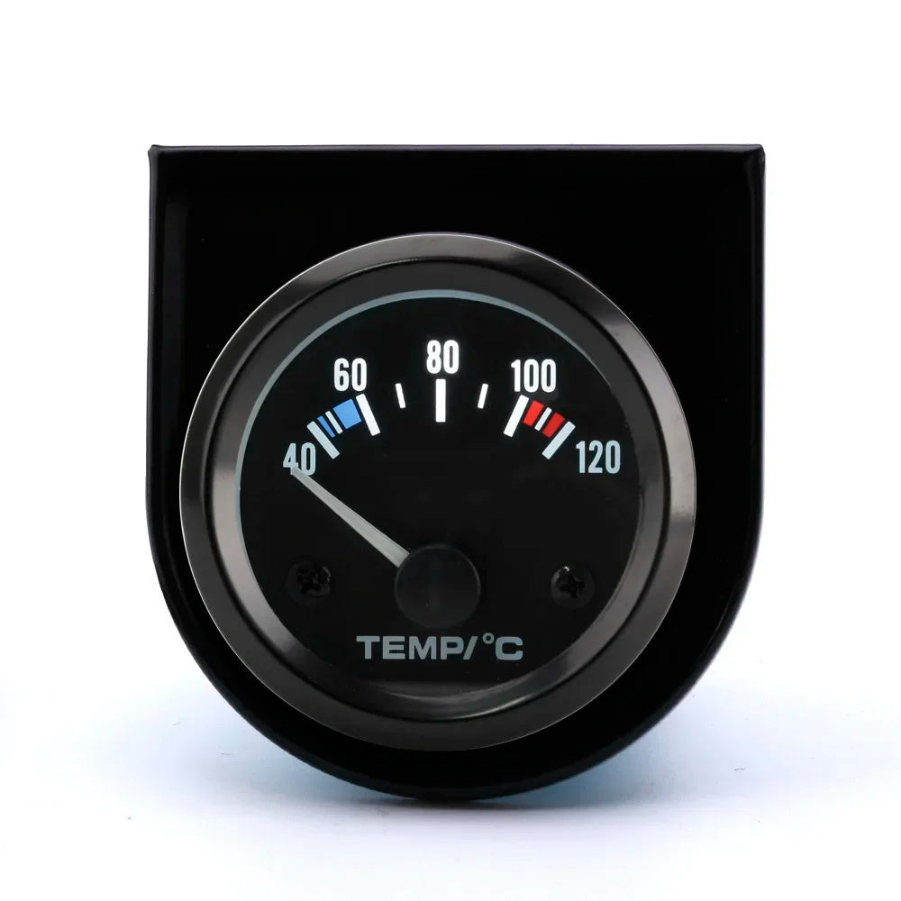 2" 52mm Car Pointer Water Temperature Gauge 40-120 Celsius | Water Temp Gauge Car M additional angle