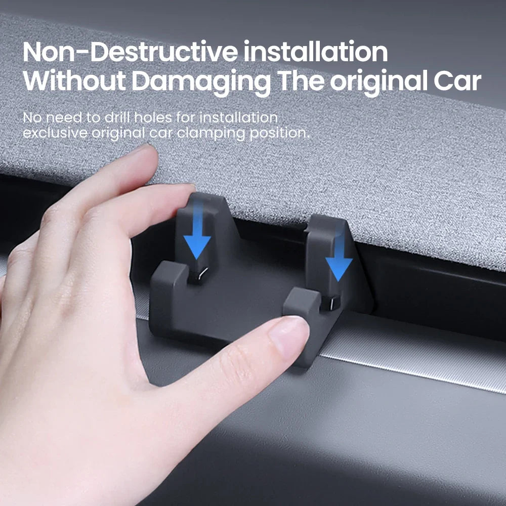 YZ Tesla Model 3 Y Phone Holder | Air Vent Clip Car Mount additional angle