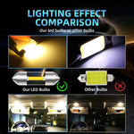 12V LED Trunk Light Lamp 31mm 36mm 39mm 41mm close-up view