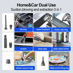 9000PA Wireless Car Vacuum Cleaner | Handheld Cordless for Auto & Home lifestyle view