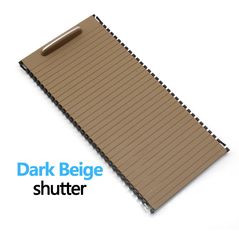 Central Console Drink Cup Holder Cover Shutter Outer Frame Cover For Mercedes Benz W204 C C180 C200 C220 E W207 W212 E260 E300