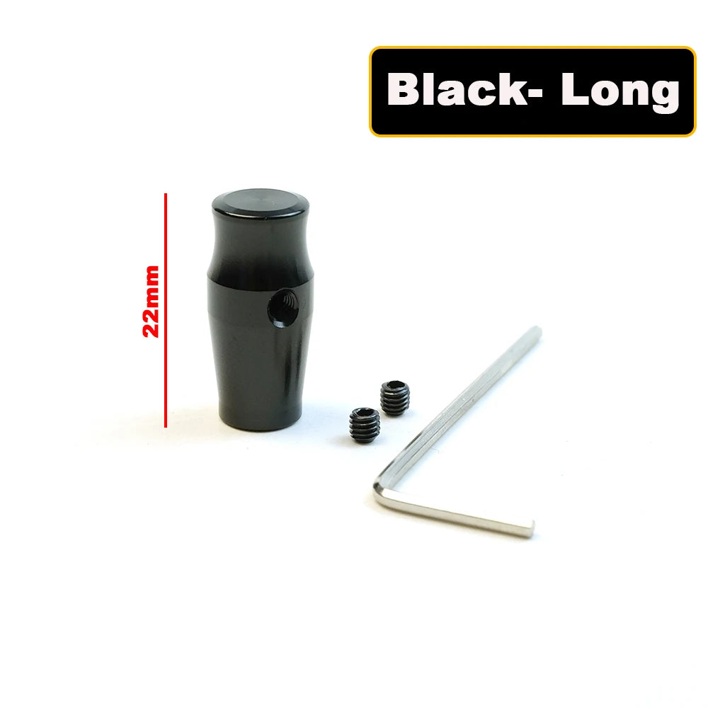 Universal RC Transmitter Metal Toggle Switch Cap Radio Controller FrSky X9D X18 X20 Ra close-up view
