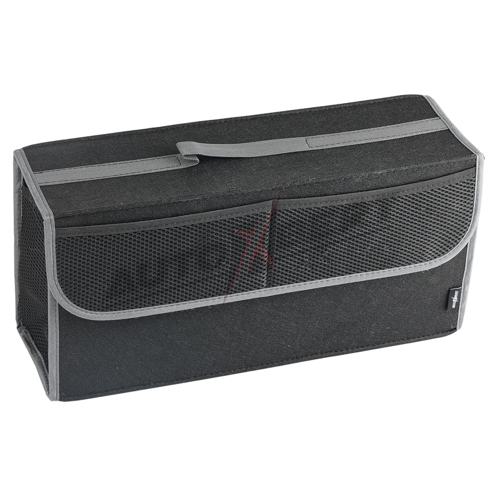 Car Trunk Organizer Felt Boot Organizer Storage Bag | Universal Collapsible Cargo Box detail view