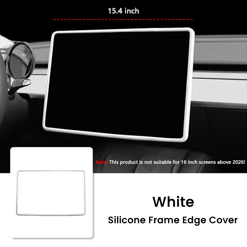 For Tesla Model Y 3 15.4 Inch Silicone Protective Frame Edge Cover | Central Control alternate view