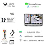 9 Inch Android 14 Car Radio GPS Navigation | For Porsche Cayman 911 987 Boxster 997 2 lifestyle view
