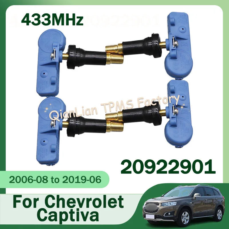 433MHz TPMS Tire Pressure Sensor 20922901 | Direct Replacement for Chevrolet GMC Cadillac