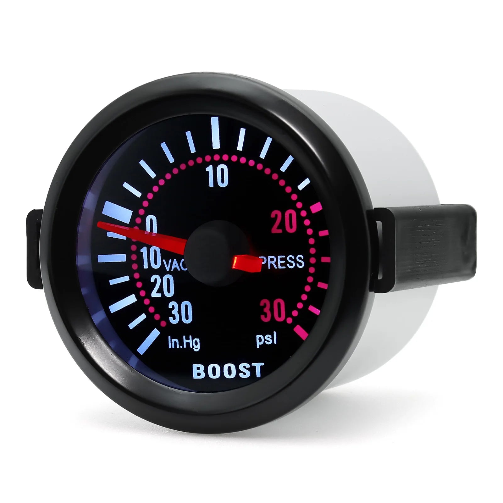 2" 52MM Car Gauge Tachometer Boost Meter PSI Bar Water Temp Oil Temp Gauge Oil Pres additional angle