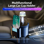 Car Cup Holder Expander Adjustable Phone Holder Organizer